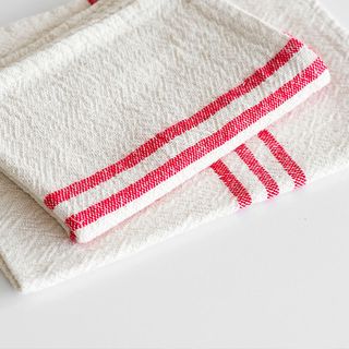 BARRYDALE WEAVERS COUNTRY DISH CLOTH 30X30 - RED