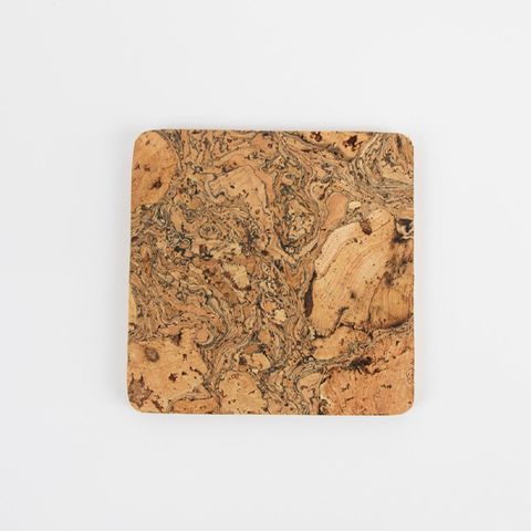 LIGA NATURAL SQUARE COASTERS-4 PK