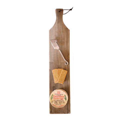 HUNT & GATHER BAGUETTE BOARD WITH HANDLE - 70X12.5X1CM