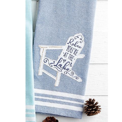 DII RELAX AT THE LAKE TEA TOWEL