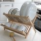 DISHY BEECH WOOD DISH RACK