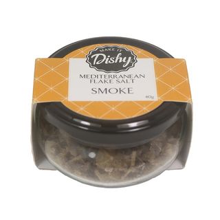 DISHY MEDIT. FLAKE SALT 40G - SMOKED