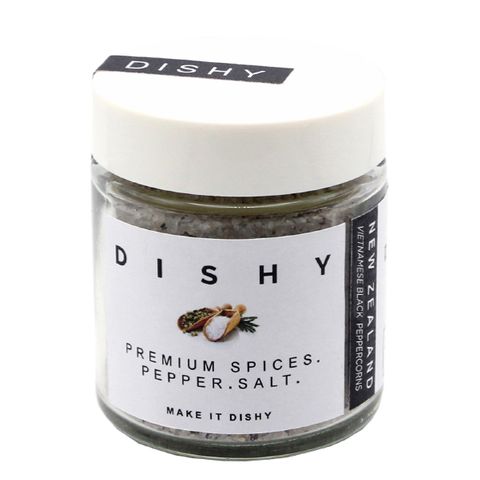 DISHY SPICES - VIETNAMESE WHOLE BLACK PEPPERCORNS 40G