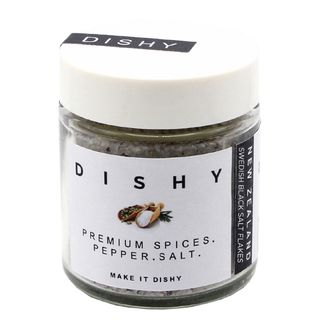 DISHY SPICES - MEDIT.  BLACK SALT FLAKES 33G