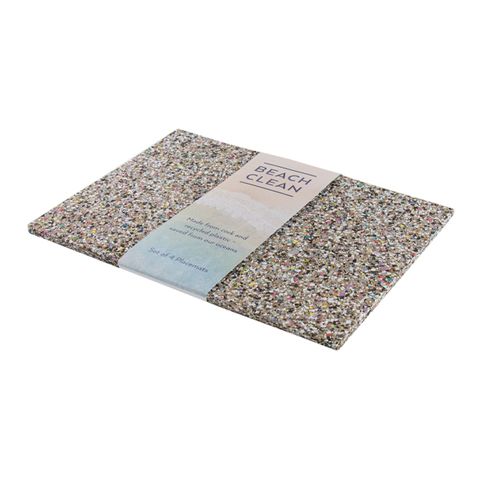 LIGA BEACH CLEAN RECTANGLE PLACEMAT-SET OF 4