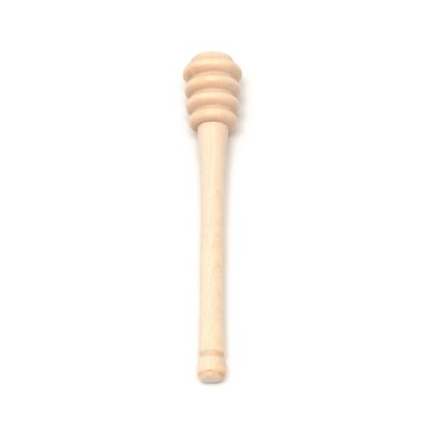 DISHY BEECH WOOD HONEY DIPPER 15CM