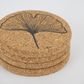 LIGA CORK SET OF 4 COASTERS - GINGKO