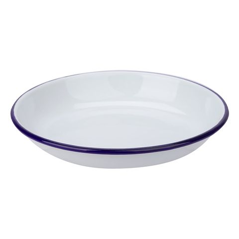 FALCON EW SHALLOW BOWL/PLATE 20CM W/B