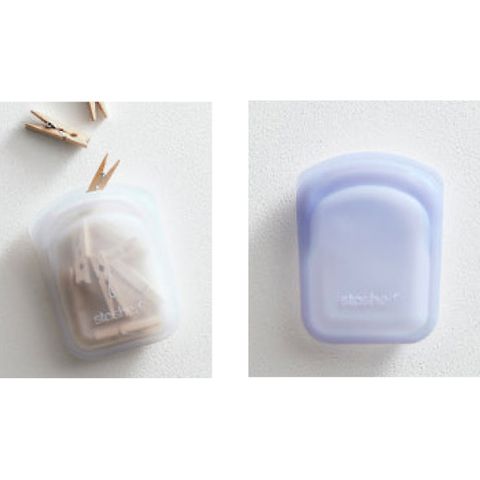 STASHER POCKET 2PK-CLEAR + LAVENDER