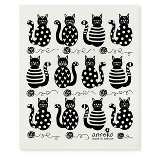 FLORENCE  DISH CLOTH - CATS