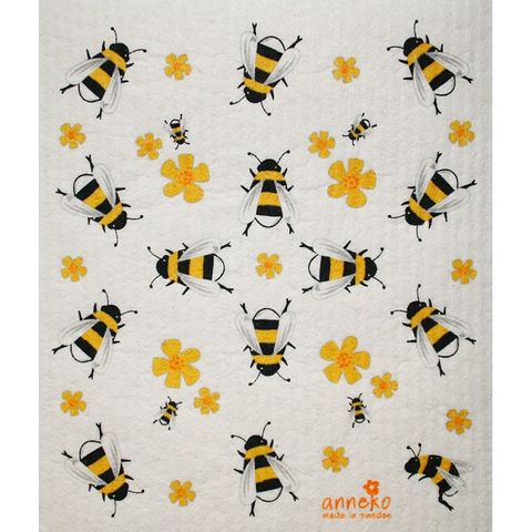 FLORENCE  DISH CLOTH - BEES