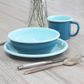 DISHY EW SERVICE PLATE 20CM - TURQUOISE & AQUA