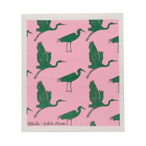 FLORENCE  DISH CLOTH - HERON  XX
