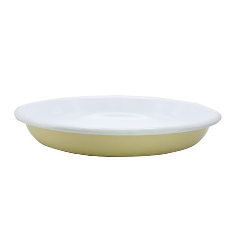 DISHY EW SHALLOW PASTA/ PLATE 24CM BUTTER