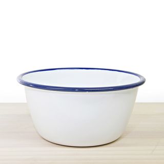 FALCON EW  PUDDING BASIN 14CM WHT/BLUE