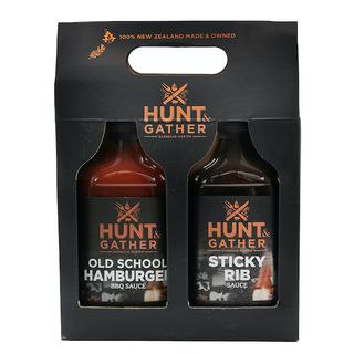 HUNT & GATHER DUO SAUCE PK-STICKY RIB & HAMBURGER