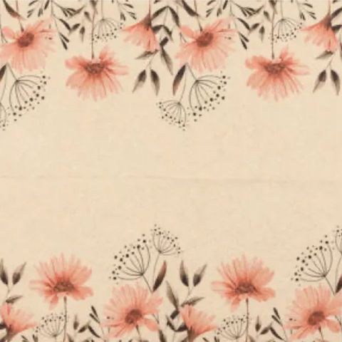 HF DELICATE FLOWERS NAPKINS - 20 PK