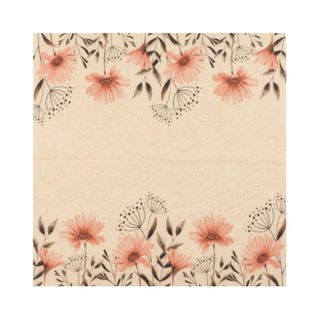 HF DELICATE FLOWERS NAPKINS - 20 PK