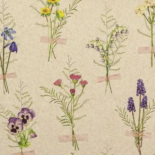 HF SPRING HERBARIUM NAPKINS - 20 PK