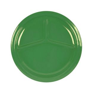 H&G EW CAMP PLATE 26CM-NATIVE GREEN