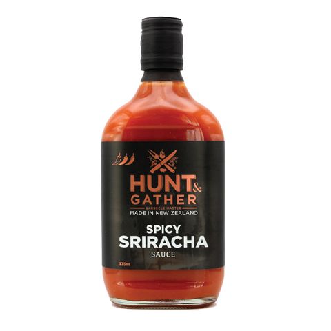 HUNT & GATHER SPICY SRIRACHA SAUCE 375ML