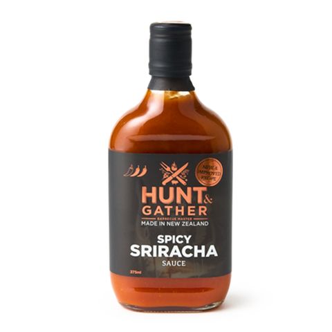 HUNT & GATHER SPICY SRIRACHA SAUCE 375ML