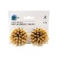 SIMPLE THINGS REPLACEMENT BRUSH HEAD 2PK-BLACK