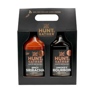 HUNT & GATHER DUO SAUCE PK-SMOKEY BOURBON & SRIRACHA