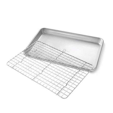 USA PAN -  1/4 SHEET WITH RACK