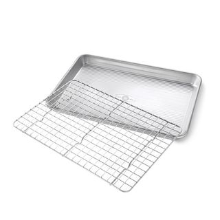 USA PAN -  1/4 SHEET WITH RACK