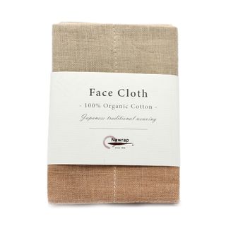 NAWRAP ORGANIC FACE CLOTH - GRN/BROWN - ZZ