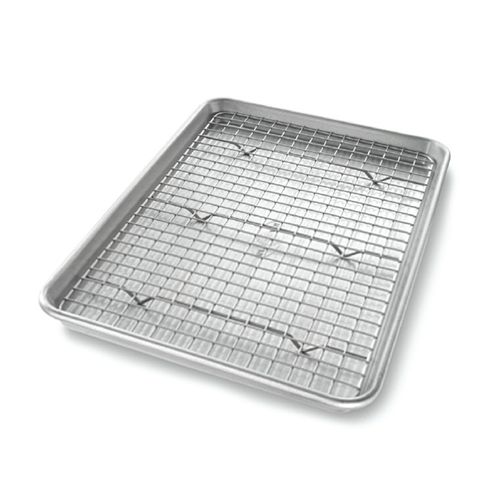 USA PAN - JELLY ROLL PAN WITH RACK