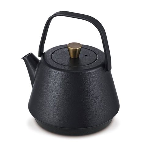 BEKA SAGA CAST IRON TEA KETTLE 1.2L - BLACK