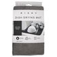 DISHY DISH DRY MAT GREY 40.6 X 45.7CM