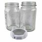 GOODLIFE SPROUTING LID IN BOX FOR 86MM WIDE MOUTH JAR-WHITE