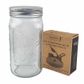 GOODLIFE POUR & STORE MASON JAR 1L W POURING LID