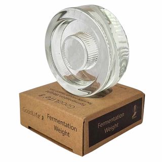 GOODLIFE FERMENTATION SOLID GLASS WEIGHT-69MM WIDE MOUTH