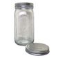 GOODLIFE PRESERVING JAR 1L W POP TOP METAL SCREW ON LID