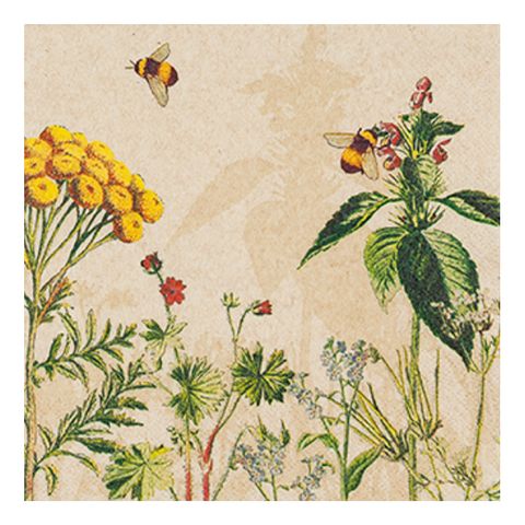 HF WILD FLOWERS NAPKINS 20 PK