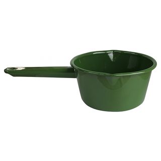 H&G EW MILK PAN (2LIPS) 14CM - HUNTER GREEN