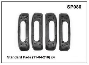 Whispbar/yakima/prorack Std Rubber Pads