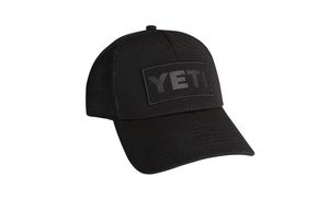 Yeti Trucker Hat Black On Black