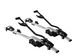 Thule 598 Twin Pack - Silver