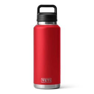 Yeti Rambler 46oz Bottle Chug Rescue Red