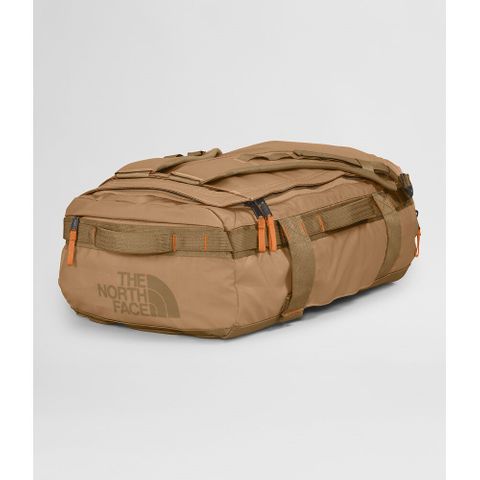 North Face Base Camp Voyager Duffel 32 L - Almond Butter/Utility  Brown/Mandarin