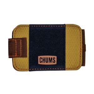 Chums Bandit Bi-fold Wallet Orng/tan/nvy