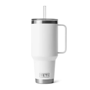 Yeti Rambler 42oz Straw Mug White