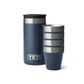 Yeti Shot Glasses & Case Navy