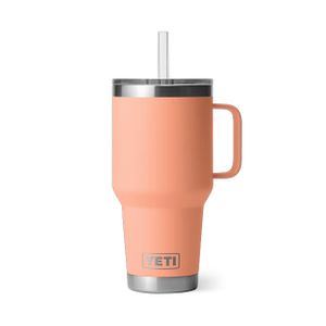 Yeti Rambler 35oz Straw Mug Lc Peach