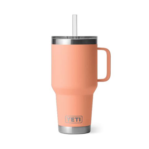 Yeti Rambler 35oz Straw Mug - Low Country Peach LTD Edition